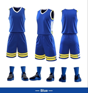 Ensemble de maillot de basket sans manches personnalisable avec short à taille élastique pour adultes unisexe, séchage rapide, évacuation de l'humidité, polyester - Product Image 5