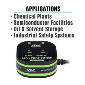 Sensor de Detección de Fugas de Aceite y Solventes Orgánicos YHSM-A01 |   Todo en Uno |   Sin Alarma Falsa en el Agua |   Detector de Fugas Industrial - Product Image 5