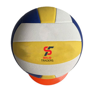 Solid Trader Championship Quality Soft Texture Professional Athletic <b>Ball</b> Strong Seams Reliable <b>Bounce</b> Precision Volleyball - Product Image 1