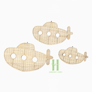 Nouvelle Arrivée - Décoration Moderne en Rotin Tressé pour Chambre d'Enfant et Salon - Crèche - Rotin 2026 Fabriqué au Vietnam - Product Image 4