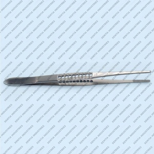 Pince à tissus chirurgicale en acier inoxydable allemand, 6 pouces (2 cm), pointe dentelée, certifiée CE - Product Image 5