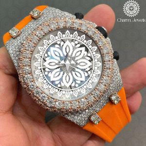 Reloj Mecánico de Lujo para Hombre Charm Jewells, de Acero Inoxidable, Analógico, Esfera de 40 mm, Cristal, Botón de Presión, Cierre Oculto, 10 Bar, Resistente al Agua, Automático - Product Image 3