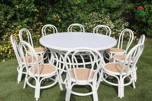 Nouvelle Chaise Papillon en Rotin Naturel Faite à la Main pour Enfants, Chaise de Salle à Manger Mignonne en Osier pour Bébés et Enfants, Chaise à Dossier en Nœud pour Fêtes - Product Image 4