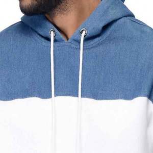 Sudaderas con capucha de corte ajustado, transpirables, 100% algodón, con logo bordado personalizado, estilo urbano, en blanco para serigrafía en invierno. - Product Image 3