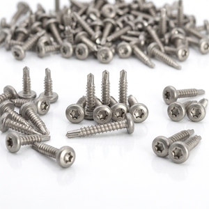 PDC Model 7.1 Pan Head Stainless Steel (304/316/410) Metric/Inch Deep Coarse Thread Natural Finish Phillips/Cross Drive Class 8 - Product Image 1