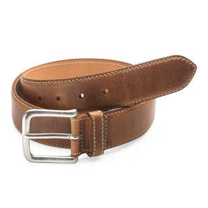 Cinturón Casual Ajustable Hecho a Mano de Cuero de Grano Completo con Hebilla de Hierro, de Alta Calidad y Cómodo para Hombre - Product Image 5