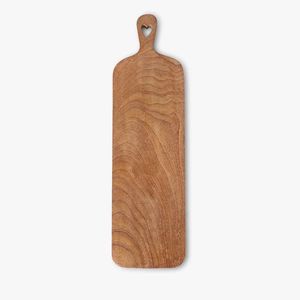 Tabla de Cortar de Madera Rectangular con Asa, Tabla de Cortar y Servir de Madera Natural, Accesorio de Cocina Ecológico - Product Image 6