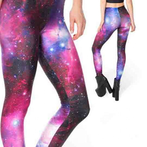 Leggings de yoga élastiques de haute qualité en polyester et élasthanne, leggings de compression pour femmes, leggings de sport à taille haute, leggings à sublimation - Product Image 5