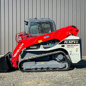 Minicargadora de orugas Takeuchi TL12V2 de alto flujo para construcción - Product Image 1