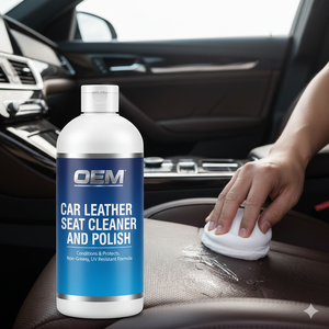 Nettoyant et revitalisant pour cuir, Cire et spray de brillance pour cuir, Entretien pour pneus, Restaurateur de plastique, Nettoyant pour cuir pour lavage auto - Product Image 2