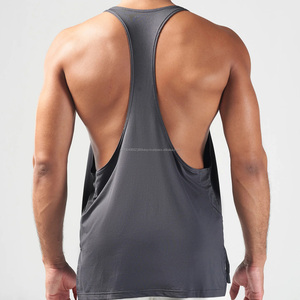 Débardeur de sport sans manches de haute qualité personnalisé pour hommes, respirant, pour la course à pied et le fitness - Product Image 2