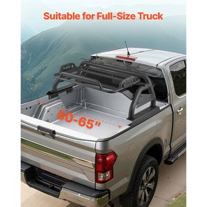 Barra Sportiva Universale Regolabile per Cassone Pickup Full Size, Roll Bar con Struttura in Acciaio al Carbonio, Portapacchi - Product Image 2