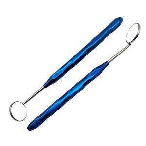 Miroir buccal chirurgical Morje, argenté, avec poignée ergonomique moletée, instrument chirurgical de classe II - Product Image 6
