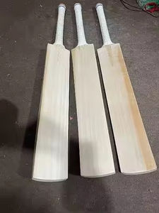 Batte de cricket en saule anglais durable, haute performance, manche court, double pressée, batte de frappe. - Product Image 2