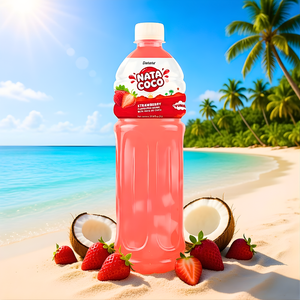 Bebida de Jugo de Coco y Arándanos en Botella de 250ml/330ml/500ml/1000ml con Nata de Coco, Muestra Gratis, Vietnam OEM, Bajo MOQ - Product Image 5