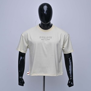 เสื้อยืดคอกลมแขนสั้นผู้ชายผ้าฝ้ายทรงปกติ สไตล์ลำลอง สตรีทแวร์ คุณภาพสูง รับออกแบบโลโก้ OEM ตามสั่ง - Product Image 1