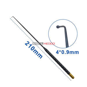 Micro-couteaux à visage de goutte d'eau pour micro-anastomose, 3x0,9mm, en acier inoxydable, instrument chirurgical manuel, certifié CE - Product Image 2
