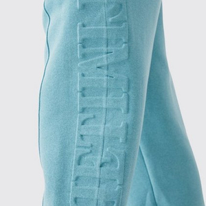 Pantalon de jogging décontracté pour homme, coupe droite, avec revers côtelés, taille mi-haute réglable, en toile légère, respirant et à séchage rapide, pour le quotidien - Product Image 6