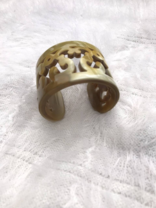 Brazalete de cuerno de búfalo - Brazalete tallado en cuerno - Brazalete ancho - Brazalete para mujer, brazalete de cuerno de Perfect Enterprises - Product Image 4