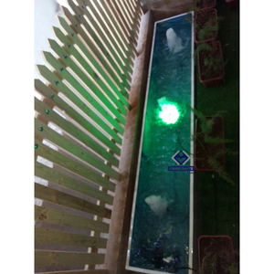 Fontaine d'extérieur moderne en pierre 2026, cascade rectangulaire autoportante pour jardin - Product Image 2