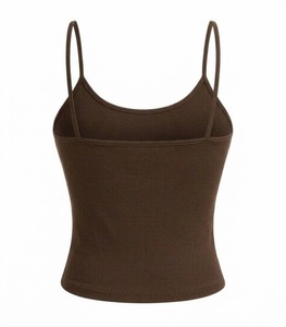 Camiseta sin Mangas para Mujer, Estilo Moderno, Informal, Transpirable, Ligera, de Punto, de Algodón Orgánico, para Gimnasio, Fitness, Yoga - Product Image 2