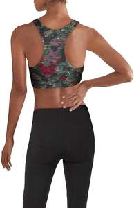 Sujetador deportivo de alto impacto para correr, yoga, entrenamiento y fitness, tipo top corto. - Product Image 4