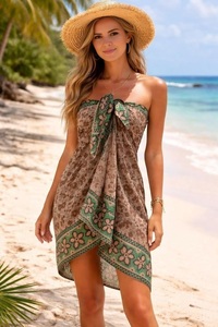 Women's Printed Beach <b>Sarong</b> Wrap Fashion Bikini Cover Up Quick Dry Summer Beach Accessories - Product Image 5
