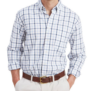 Camisas de franela de alta calidad para hombre, manga larga, algodón, a cuadros, tela de franela para camisa de hombre, OEM personalizado - Product Image 6