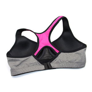 Soutien-gorge de sport/yoga unisexe respirant et imperméable de haute qualité, grandes tailles, en polyester/coton, avec coussinets, couleurs personnalisables, en promotion - Product Image 2