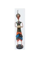 Meilleur article cadeau : Ensemble de 3 figurines de musiciens traditionnels en fer, objets de collection décoratifs pour table, idéal pour la réception d'hôtel