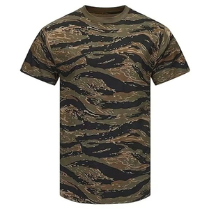 T-shirt à manches courtes pour homme, col rond, imprimé photo forêt, coupe ample, vêtement décontracté, 100% coton, tissu respirant, écologique - Product Image 3