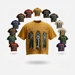 Fabricante de Ropa Personalizada de Moda Urbana, 100% Algodón, Cómoda, Moderna, Elegante, Impresión Digital, Transpirable, Estilo Hip Hop - Product Image 1