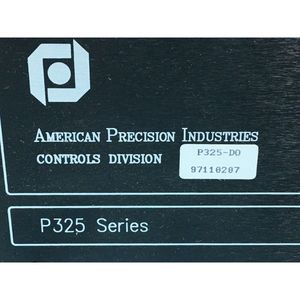 API AMERICAN PRECISION INDUSTRIES P325-DO LOW EMI - Equipo y Piezas de Semiconductores de Confianza de Marca Global - Product Image 3