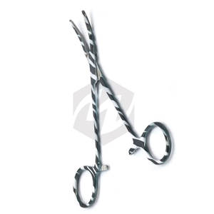 Pinces hémostatiques Crile à revêtement zébré blanc, 5,5 pouces, courbées, à motif complet, pinces chirurgicales pour usage dentaire, médical et artisanal - Product Image 4