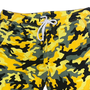 Men's Camouflage <b>Cargo</b> Shorts Multi-Pocket Comfort Elastic Waistband Loose Fit Outdoor <b>Work</b> Anti-Wrinkle Breathable Worsted High - Product Image 3