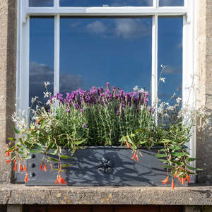 <b>Large</b> metal iron outdoor Galvanized heavy duty planters Customized metal planters <b>box</b> Heavy duty outdoor garden - Product Image 3