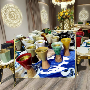 Brûleur de Résine d'Oud Arabe Artisanal de Luxe avec Base en Bois Premium pour Parfum d'Ambiance et Décoration de Ramadan - Product Image 1