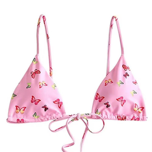 Classic New Arrival Women's High Quality Eco-Friendly Quick Dry Print <b>Bikini</b> <b>Set</b> Two Piece Swimwear Beachwear - Product Image 4