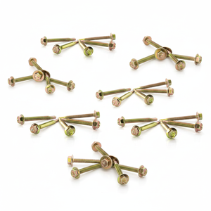 PDC Class 8 Carbon Steel Hex Head Self-Drilling <b>Screw</b> Standard Thread <b>Galvanized</b> Zinc/Phosphate Coating Inch Measurement - Product Image 1