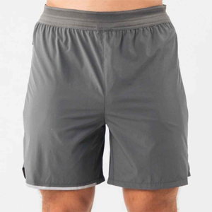 Pantalones cortos para hombre, versátiles, informales, transpirables, de secado rápido, ligeros, para entrenamiento, correr, playa, ropa deportiva elegante - Product Image 1