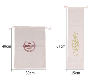 Premium Quality Jute Bread <b>Bag</b> with Drawstring Closure Eco Friendly Bread Storage Solution - Product Image 5