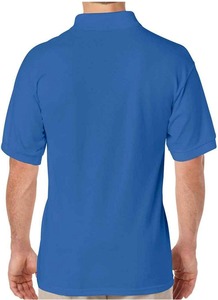 T-shirt Polo Extensible en Polyester et Spandex pour Homme, Idéal pour le Golf, l'Entraînement Quotidien et la Salle de Sport (OEM) - Product Image 6