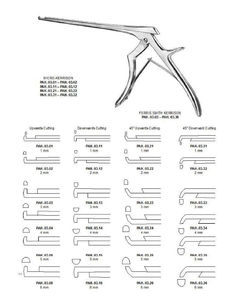 Pinza Kerrison de Acero Inoxidable Japonés J2 de Alta Calidad, 5 mm x 35 cm, para Cirugía de Columna Vertebral, Juego de Instrumentos Quirúrgicos - Product Image 2