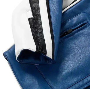 เสื้อแจ็คเก็ตหนังมอเตอร์ไซค์ RTS คุณภาพสูง โลโก้สั่งทำได้ หลายสี รุ่นพิเศษสำหรับฤดูหนาว กันน้ำ สำหรับผู้ชาย CP-MLJ-09 - Product Image 4