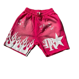 Premium Cotton Fleece Shorts - Integrated Padding <b>Elastic</b> Waistband - Custom Sublimation Streetwear Shorts for Sports Teams - Product Image 1