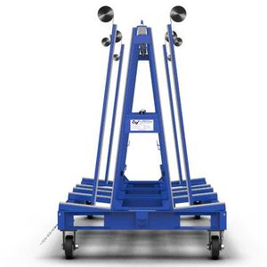 Ausavina One Stop A-Frame <b>Transport</b> Rack Trolley Cart Dolly for Glass Granite Stone and Marble - Product Image 2