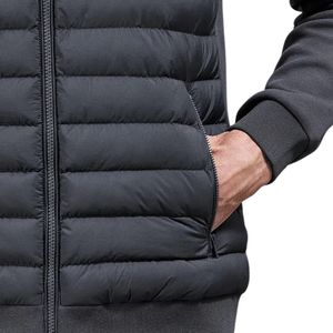 <b>Mens</b> Technical Hybrid Quilted Funnel Neck <b>Jacket</b> <b>Lightweight</b> Padded Warm Outdoor Casual <b>Jacket</b> for Winter Hiking Travel and - Product Image 6