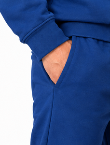 Sudadera Azul para Hombre, Cuello Redondo, Manga Larga, Estilo Casual Deportivo - Product Image 2