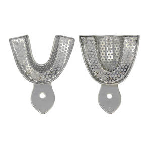 Juego de bandejas de impresión dental para uso clínico, bandejas de impresión dental desechables para procedimientos higiénicos - Product Image 1