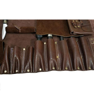 Sac en cuir personnalisable couleur, taille et logo, porte-couteau, sac de haute qualité, cuir de vachette, autres accessoires - Product Image 3